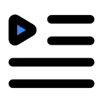 Paragraph Triangle SVG Icon